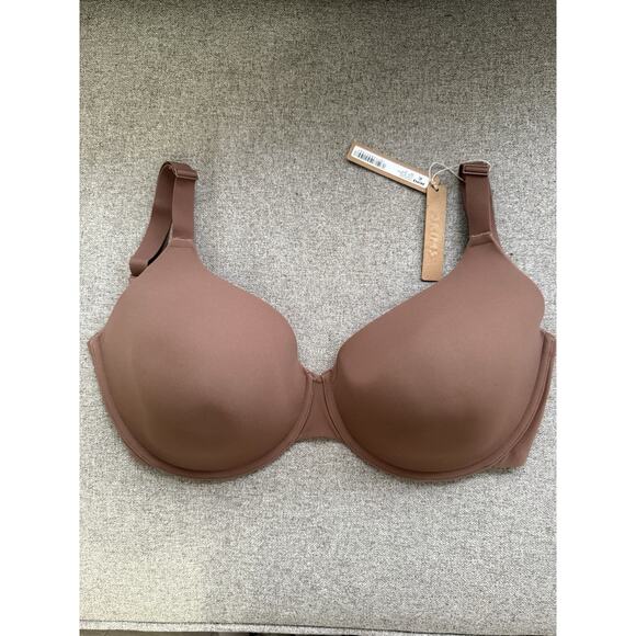 Skims Women's Fits Everybody T-Shirt Demi Bra 34H Jasper NWT - Picture 1 of 6